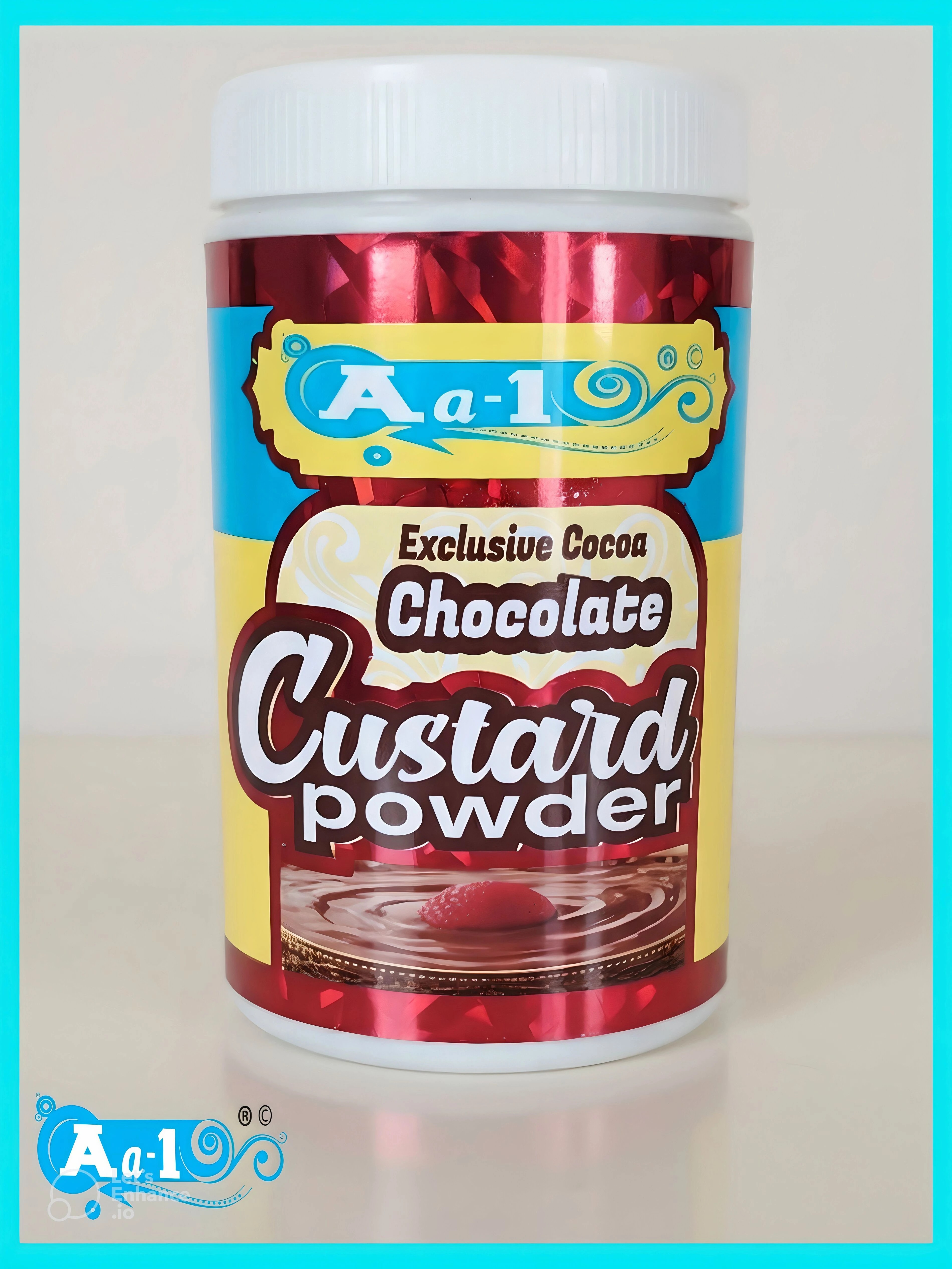 Aa1 Exclusive Cocoa Chocolate Custard Powder (Cocoa Chocolate) 100 Gram packet - Kohinoor