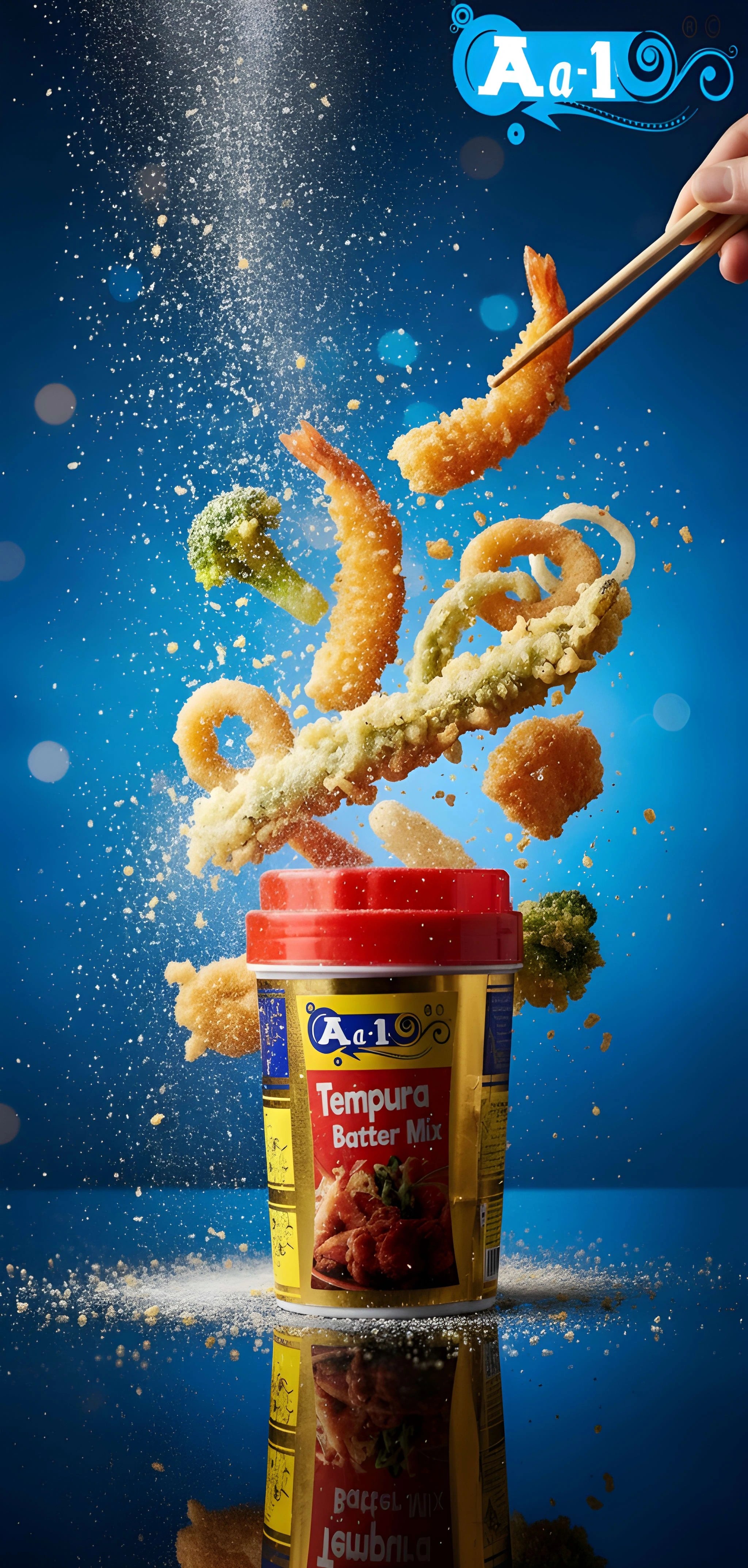 Aa1 Tempura Batter Mix 500 Gram packet - Kohinoor
